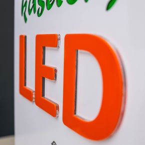 Kasetony LED frezowane